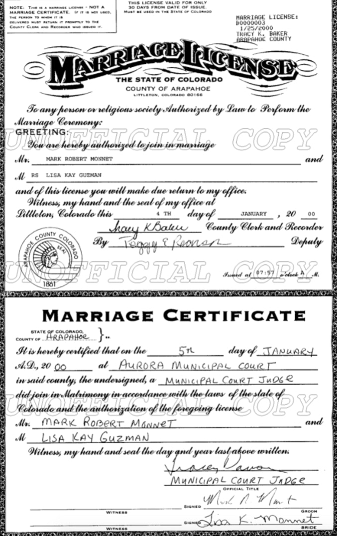 marriage license arapahoe county colorado